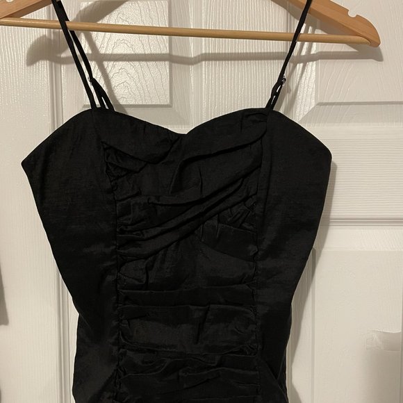 2 women Corsets - black/silver , size large - Picture 4 of 9